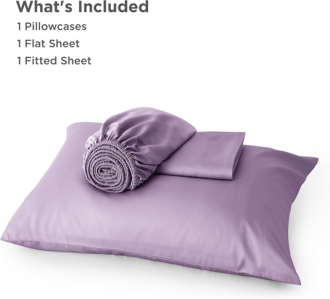 Bedsure Cooling Sheets Twin, Rayon Derived from Bamboo, Breathable & Soft Twin - Image 6