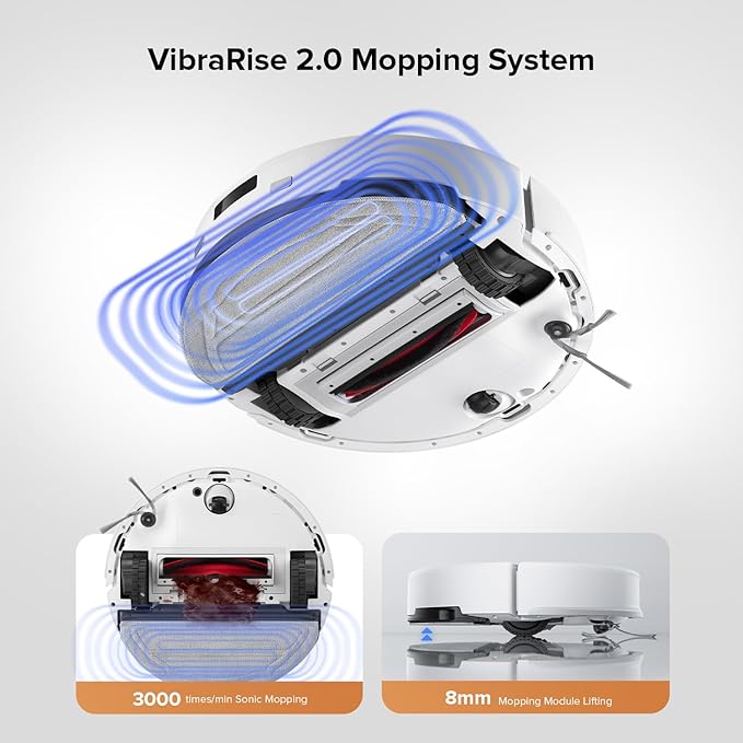 roborock Q10 S5+ Robot Vacuum and Mop, 000Pa Suction, Upgraded from Q8 max+ - Image 5