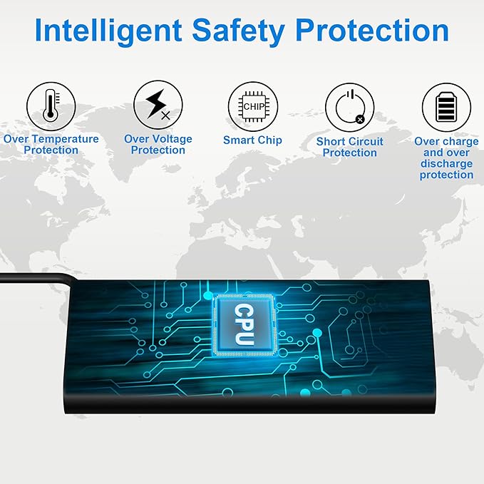 QIOUZW New 90W USB C Laptop Charger Compatible - Image 5