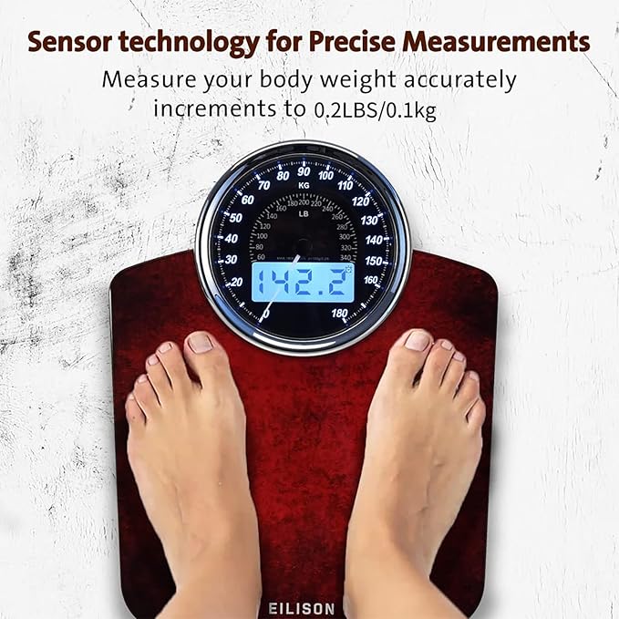 EILISON Highly Advance 2-in-1 Digital & Analog Weighing Scale - Image 3