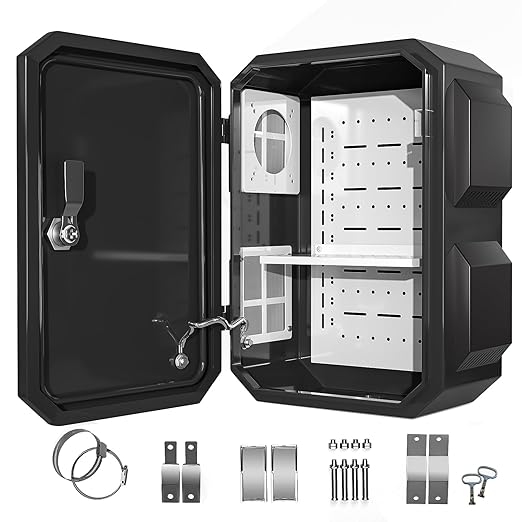 Outdoor Electrical Box, Cold-Rolled Steel Plate, Aluminum Alloy Back Beam by Namunanee