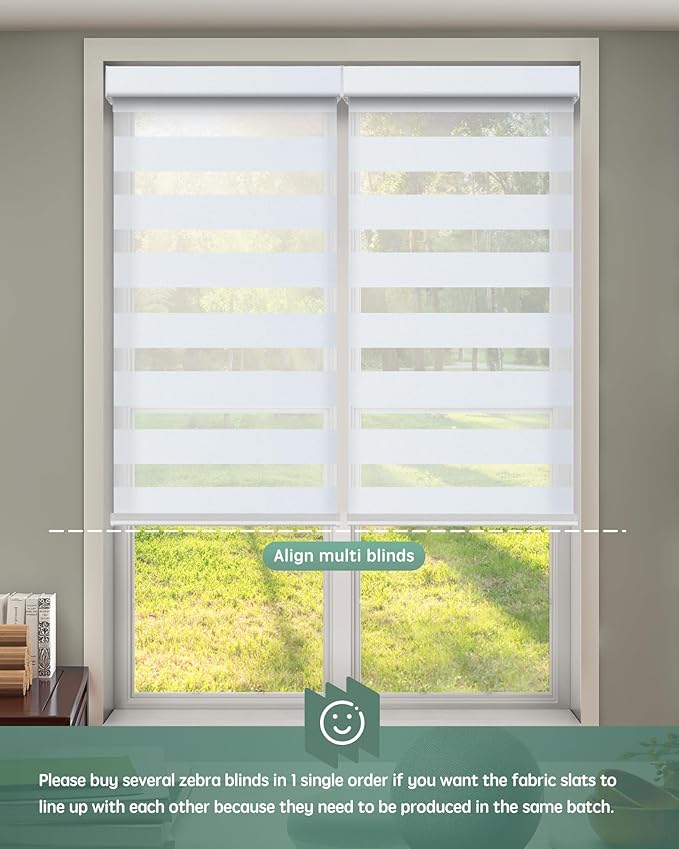 Yoolax Motorized Zebra Blinds Compatible - Image 7