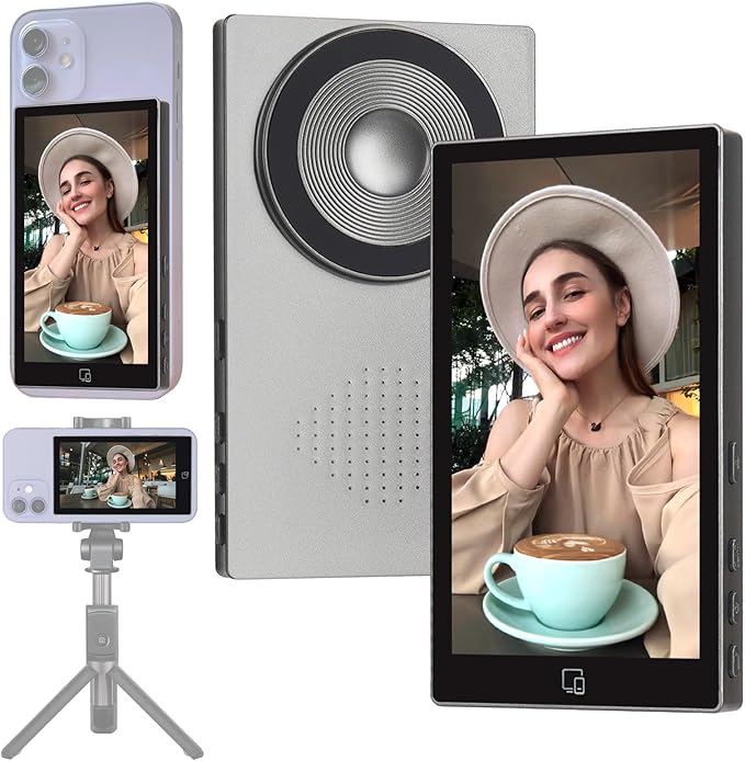 LANBOUY Selfie Screen Back Camera Monitor Phone Vlog Magnetic Selfie Screen by LANBOUY