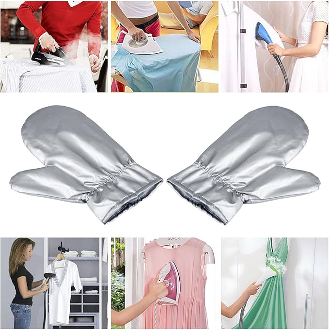 Tingtio Garment Steamer Ironing Gloves Flexible Anti Steam Mitt Heat Resistant - Image 6