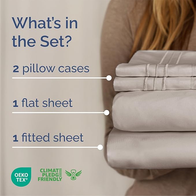 Full Size 4 Piece Sheet Set - Image 2