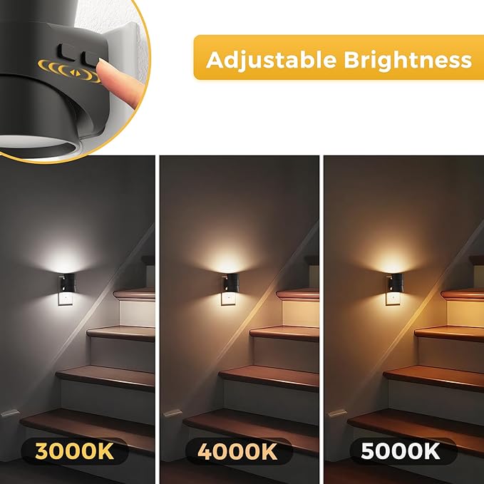 L LOHAS LED Dimmable Night Light, 3CCT Adjustable Color & Brightness, Night - Image 2