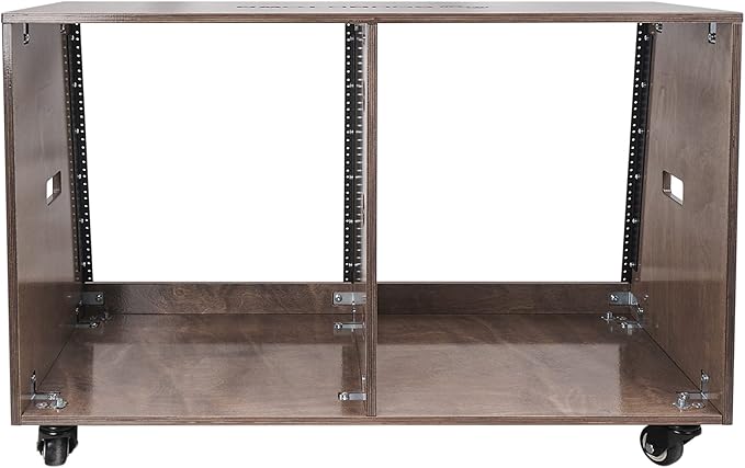 Sound Town DIY 2 x 12U Slanted Studio Rack - Image 4