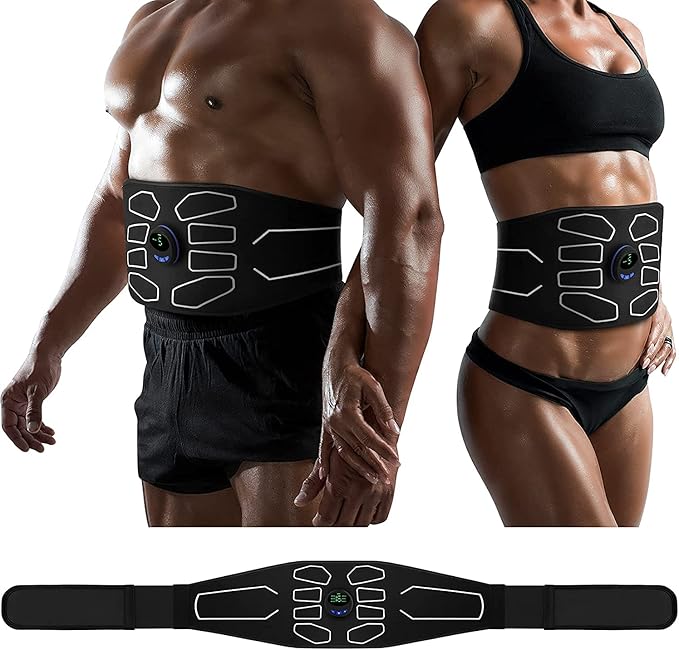 MarCoolTrip MZ ABS Stimulator, Ab Machine, Abdominal Toning Belt Muscle Toner by MarCoolTrip+MZ