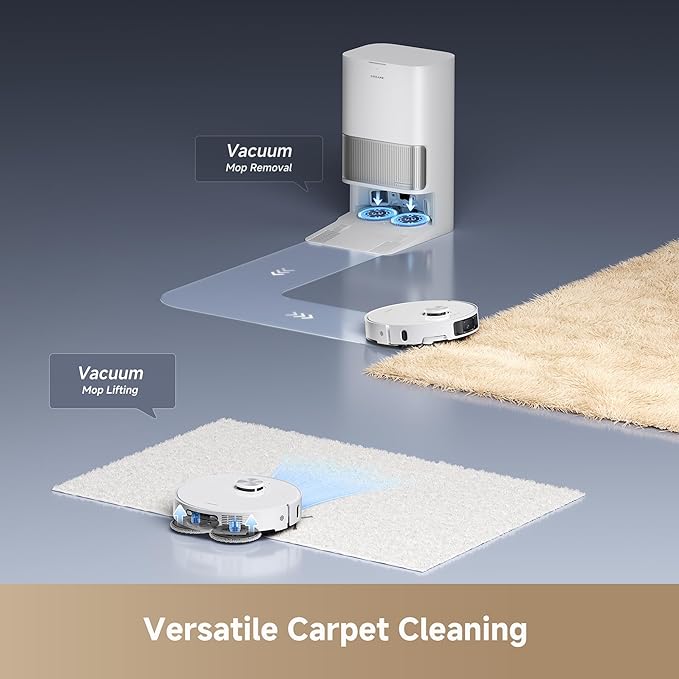 DREAME L40s Ultra Robot Vacuum and Mop, 000Pa Suction, Auto-Empty, Mop - Image 3