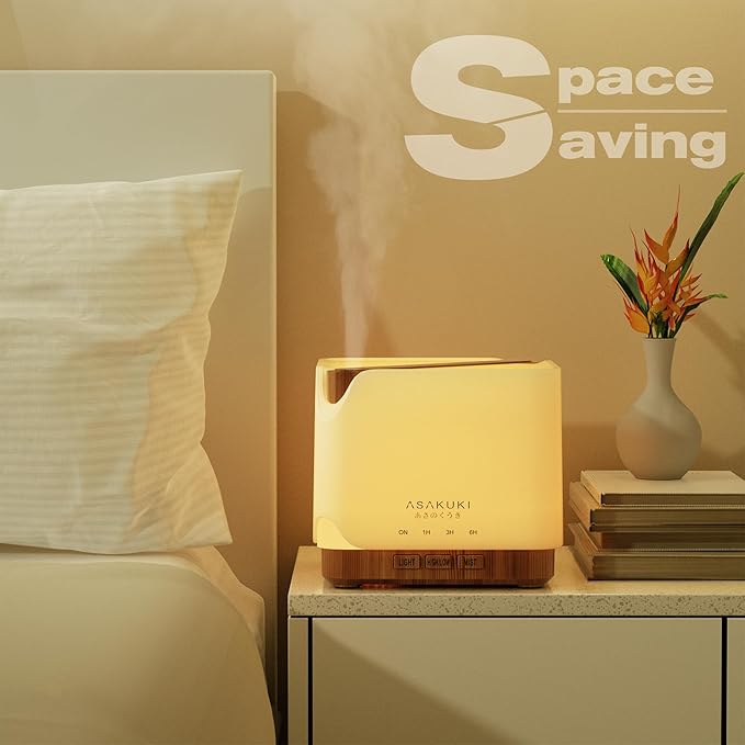 ASAKUKI 700 ml Premium Essential Oil Diffuser, 5 in 1 Ultrasonic Aromatherapy - Image 4