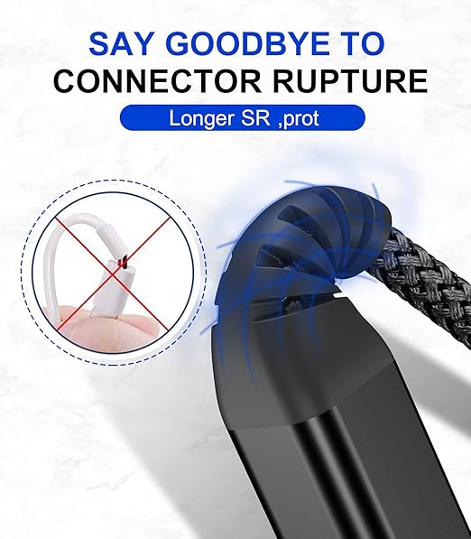 sweguard Printer Cable 10ft, USB-A to USB-B Cable, High Speed Nylon Braided - Image 7