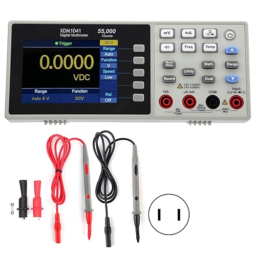 Klanata YB5135D Digital AC Voltmeter, LCD Blue Backlight Two Wire Voltage by Klanata