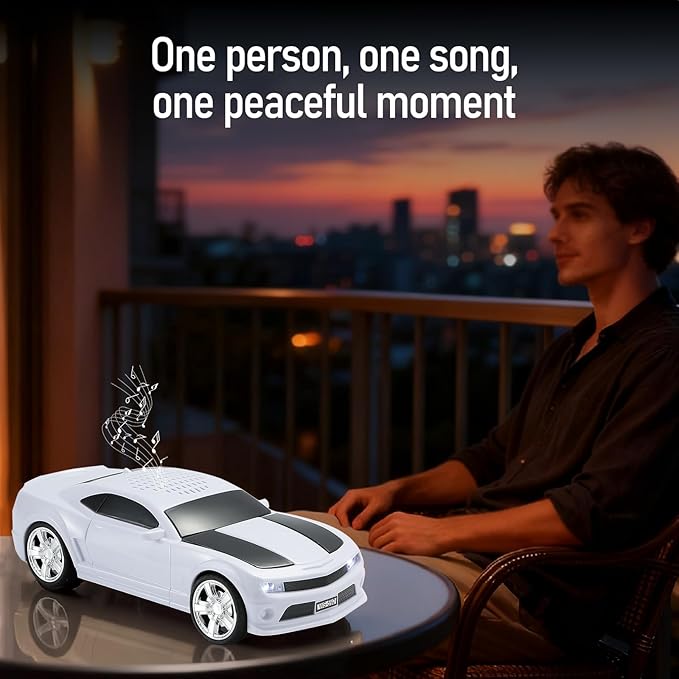 WSTER WS-592 Supercar Design Bluetooth Replica Speaker – Portable Car Model - Image 4