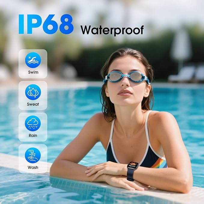 Pedometer Watch No APP/Phone Required, Waterproof Fitness Tracker Watch - Image 5