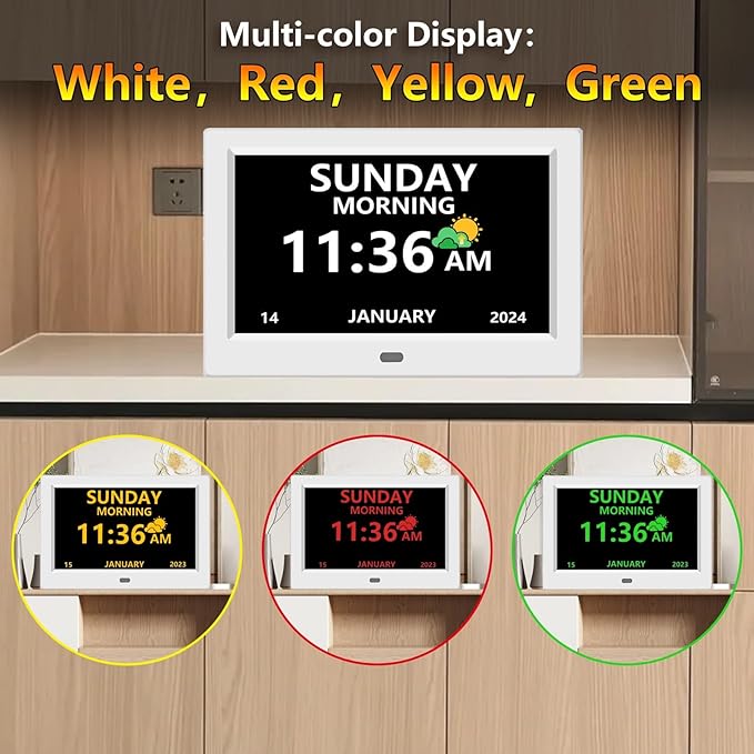 LXBYJKJ 10 Inch Digital Clock - Image 6