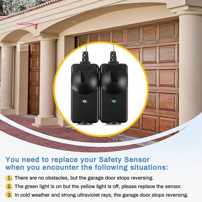 Garage Door Sensor for 41A5034, Garage Door Sensor Replacement for Craftsman - Image 4