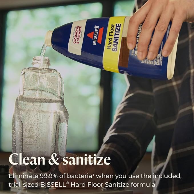 BISSELL® CrossWave® HydroSteam™ Wet Dry Vac, and Steam, Sanitize Formula - Image 6