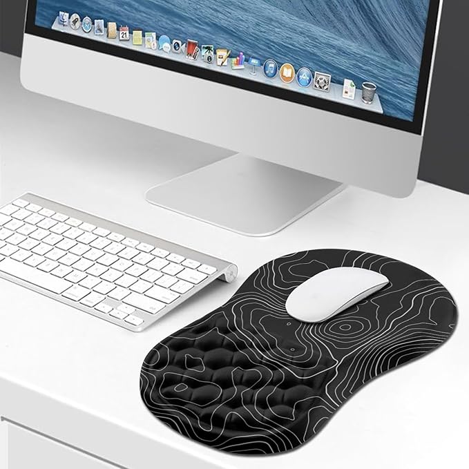 Hokafenle Ergonomic Mouse Pad Wrist Support, Wrist Rest Mousepad - Image 6
