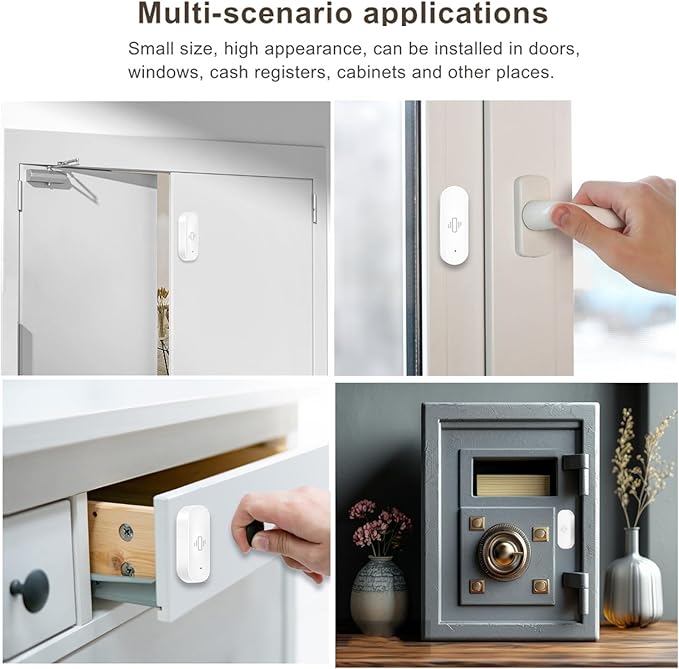 Smart Vibration Sensor: Wireless Glass Break Detector, WiFi Door Sensor - Image 6