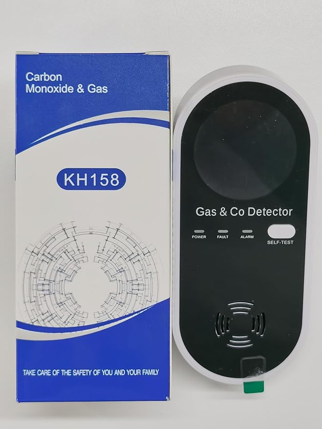 Vilfet Carbon Monoxide Detectors & Natural Gas Detector, 4-in-1 Carbon Monoxide - Image 4