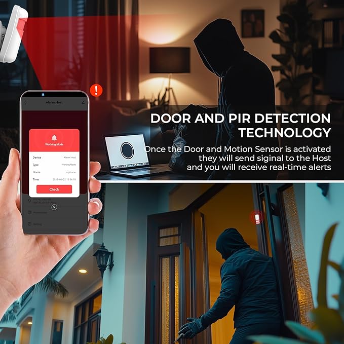 PGST Home Alarm System, Smart Home Security Systems - Image 3