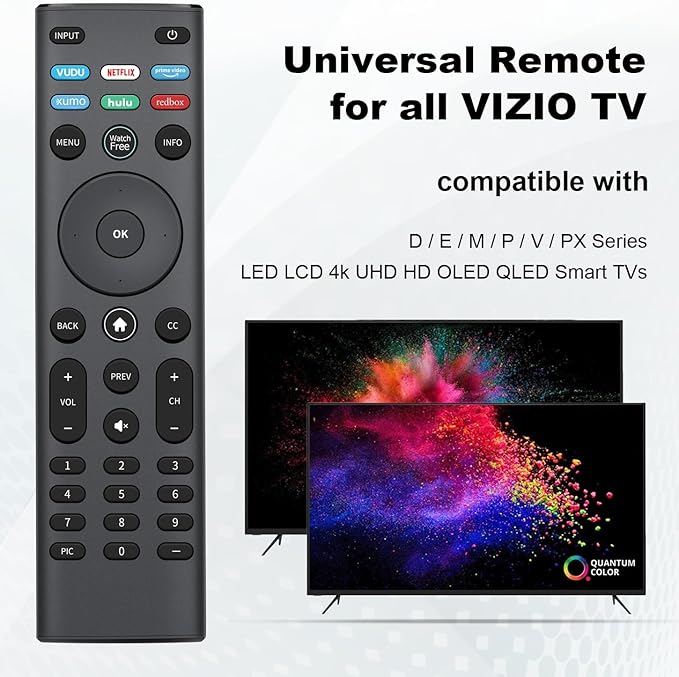 for vizio Smart tv Remote, XRT140-Remote- Replacement Applicable - Image 2