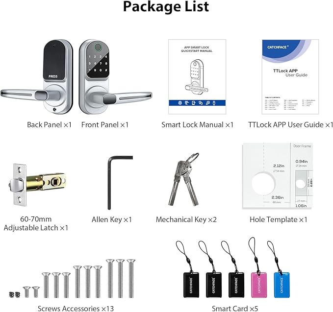 CATCHFACE Smart Fingerprint Lock - Image 6