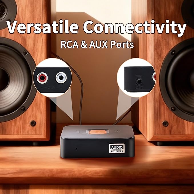 M1R Bluetooth 6.0 Wireless Audio Receiver & Adapter Ideal - Image 5