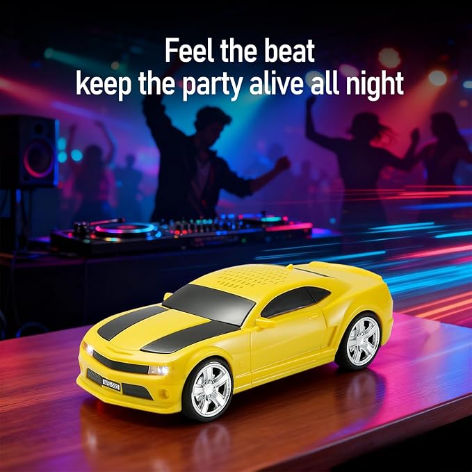 WSTER WS-592 Supercar Design Bluetooth Replica Speaker – Portable Car Model - Image 7
