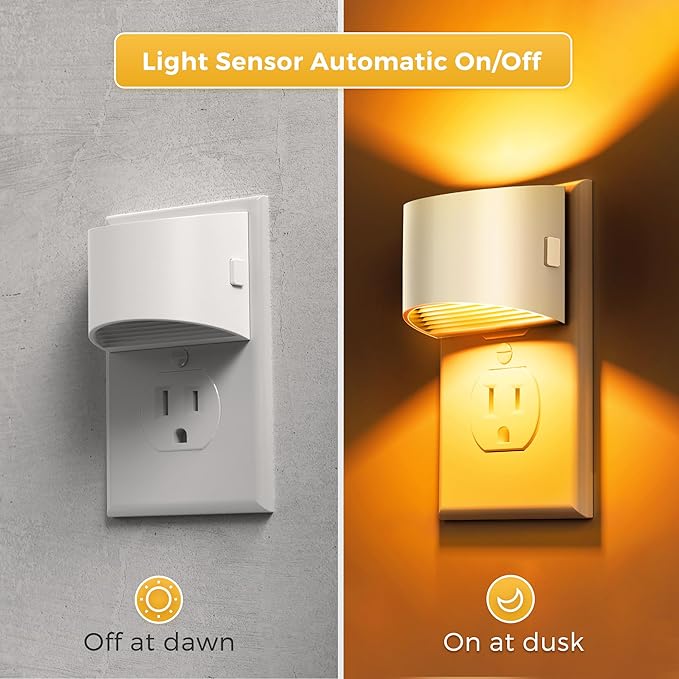 L LOHAS LED Night Lights Plug into Wall - Image 2