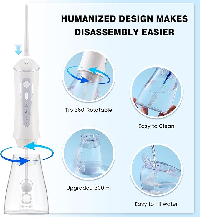 ZUAMEGURechargeable Water Flosser - Image 6