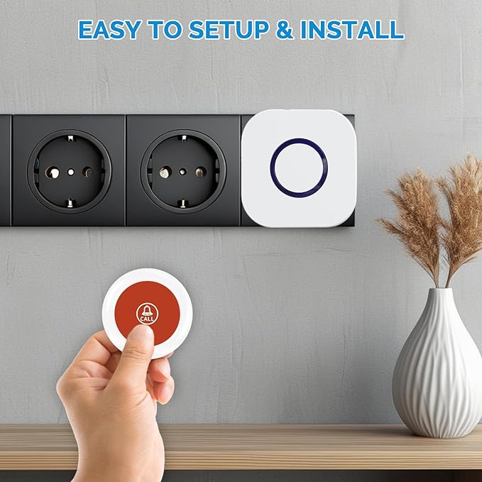 Wireless Caregiver Pager Call Button System - Image 4