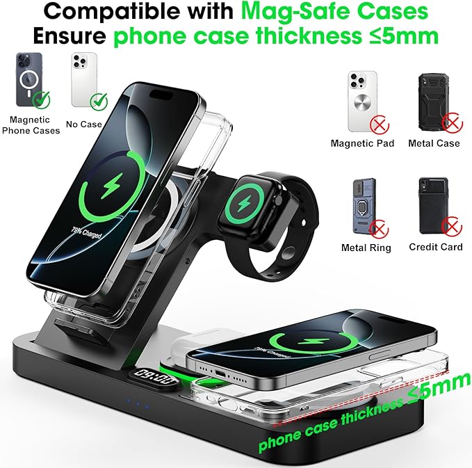 Dual Phone Wireless Charging Station - Image 6