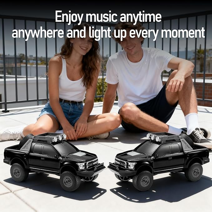 WS-589 Rugged Pickup Truck Bluetooth Replica Speaker – Portable Audio - Image 5