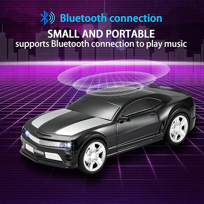 WSTER WS-592 Supercar Design Bluetooth Replica Speaker – Portable Car Model - Image 4