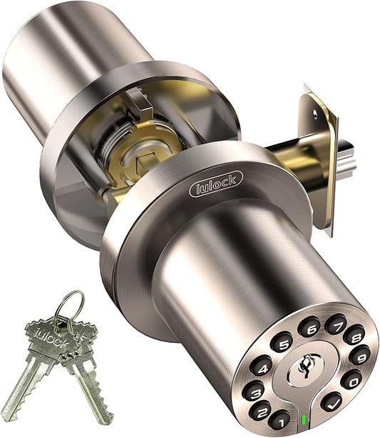 iulock Waterproof Electronic Door Knob by iulock
