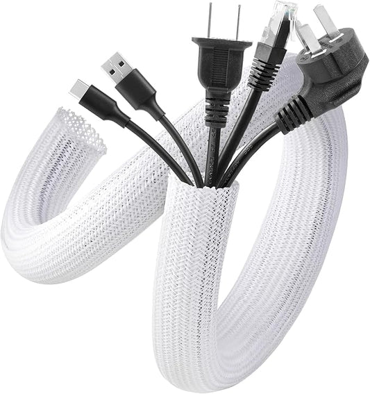 AGPTEK Cable Sleeve Cover, 20ft by AGPTEK