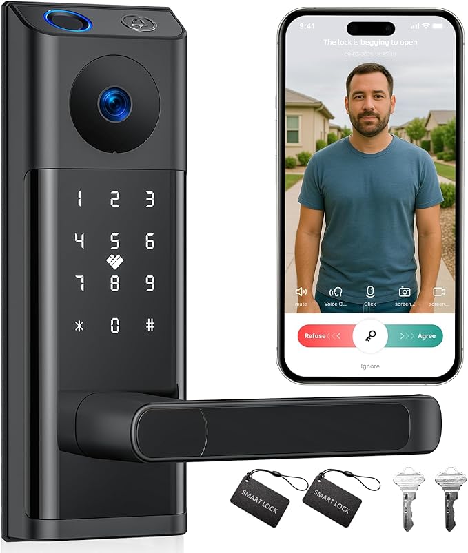CAMCAMP WiFi Video Smart Lock by CAMCAMP