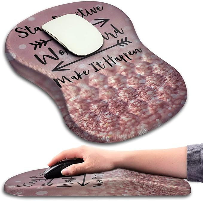 KUOSGM Mouse Pad Wrist Support, Ergonomic Mouse Pad by KUOSGM