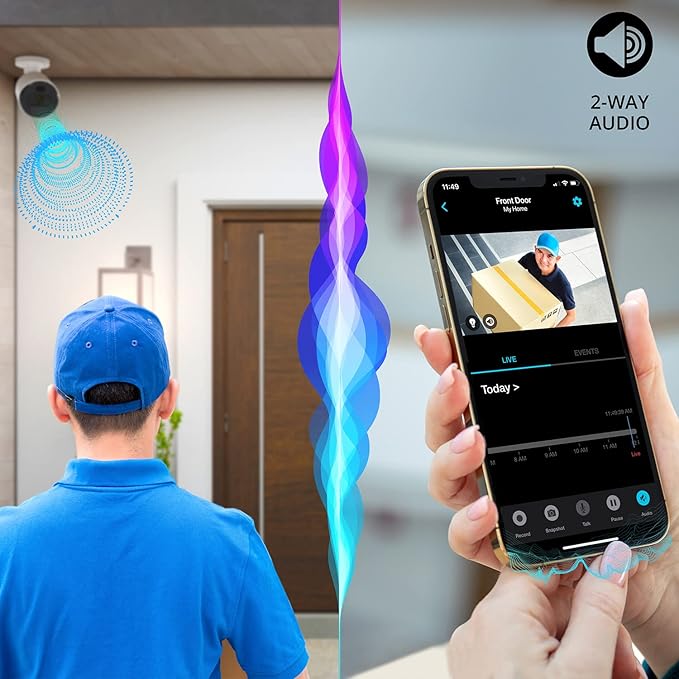 Night Owl Sp, Llc Night Owl 10 Channel Bluetooth Video Home Security Camera - Image 6