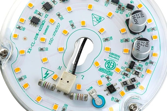 HAOLEDI 4'' 20W LED Ceiling Fan Light Retrofit Kit, Ceiling Light Replacement - Image 4