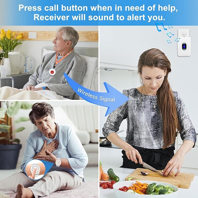 Daytech Caregiver Pager Call Button - Image 2