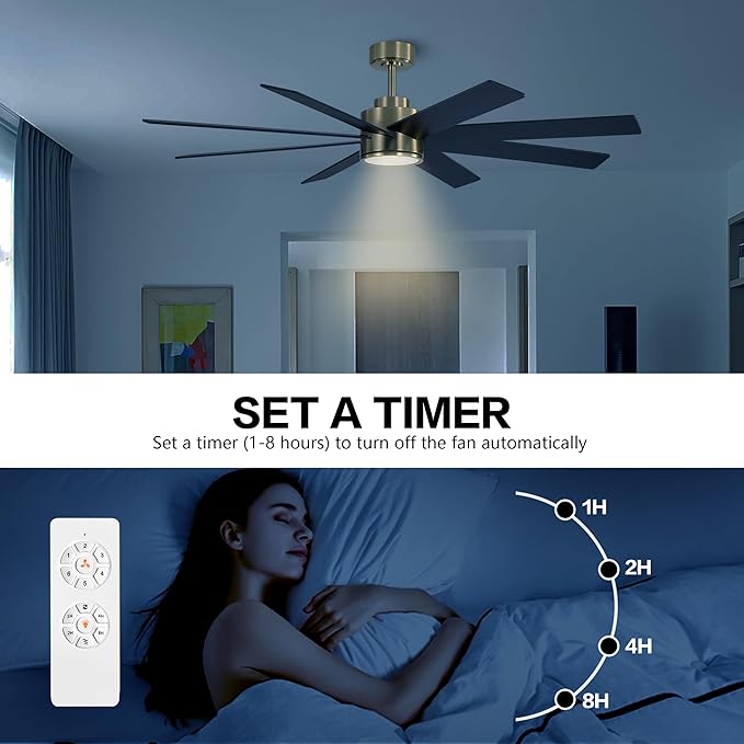 WINGBO 72" Large DC Ceiling Fans - Image 8