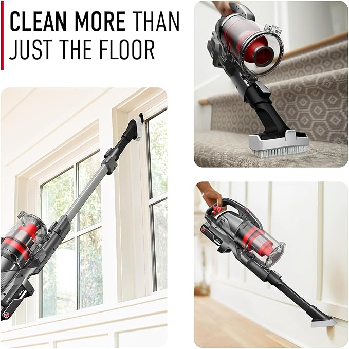 Hoover ONEPWR WindTunnel Emerge Cordless Stick Vacuum Cleaner, Lightweight - Image 6