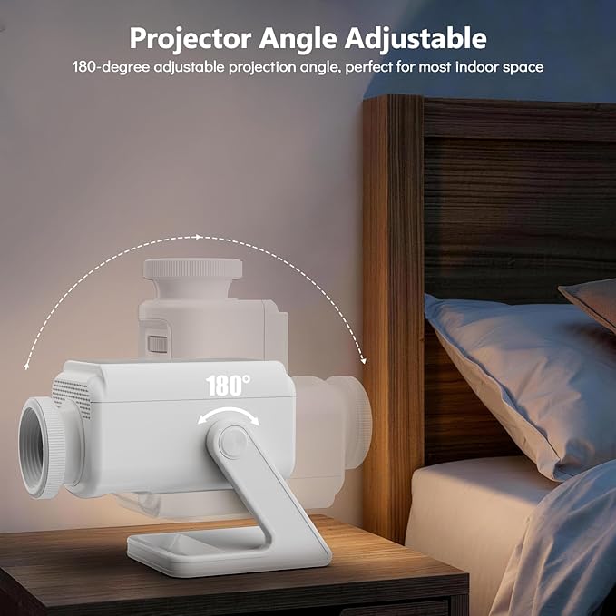 Rossetta 3D Projector, 60 Themes HD 3D Galaxy Projector - Image 7