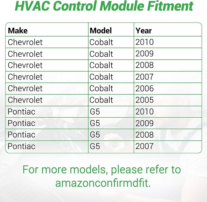 599-141 AC Climate Control Module Compatible - Image 6