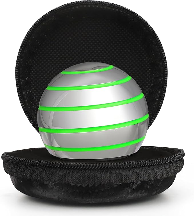Kinetic Spinning Desk Toy Glow in The Dark by Mechaniker