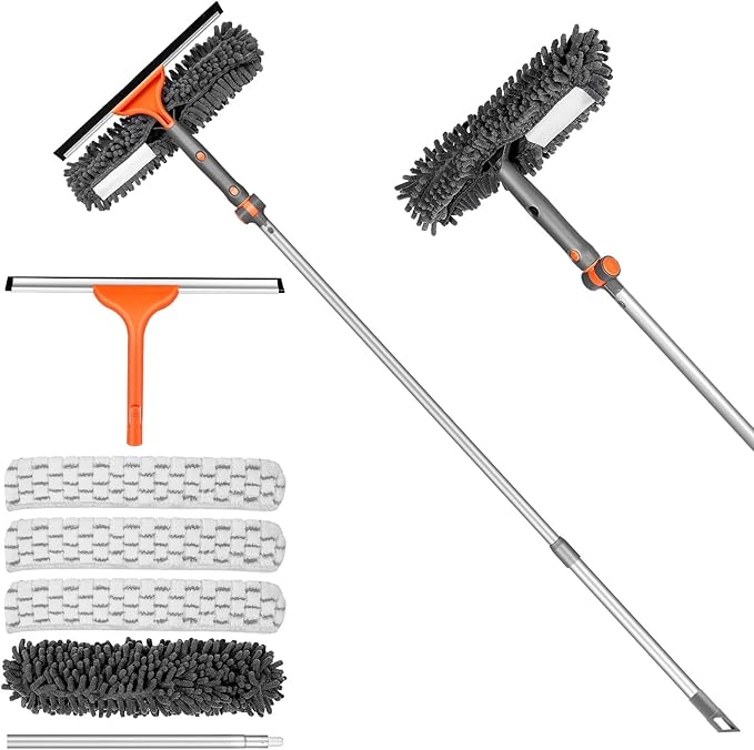 Chabatree Window Squeegee Cleaner Set 2-in-1 Window Cleaning Tool by Unknown