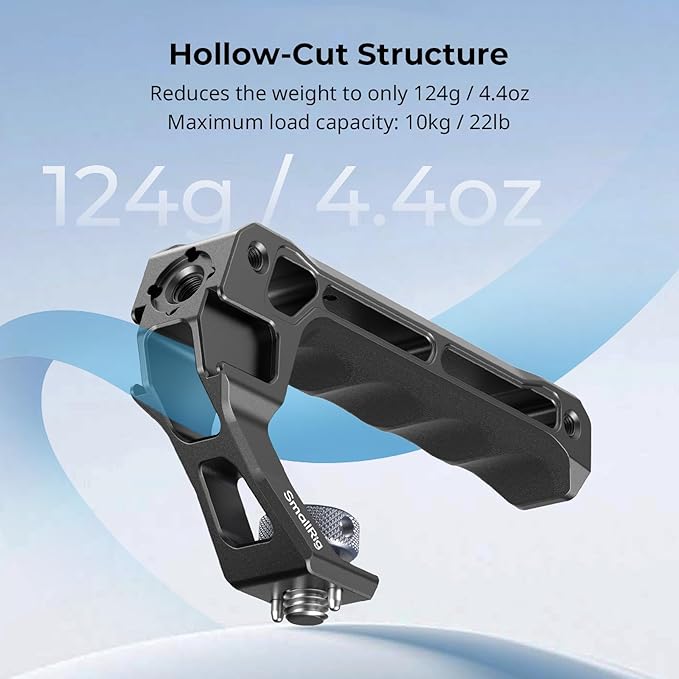 SMALLRIG Top Handle with Monitor Mount Kit, with 3/8"-16 Locating Holes - Image 4