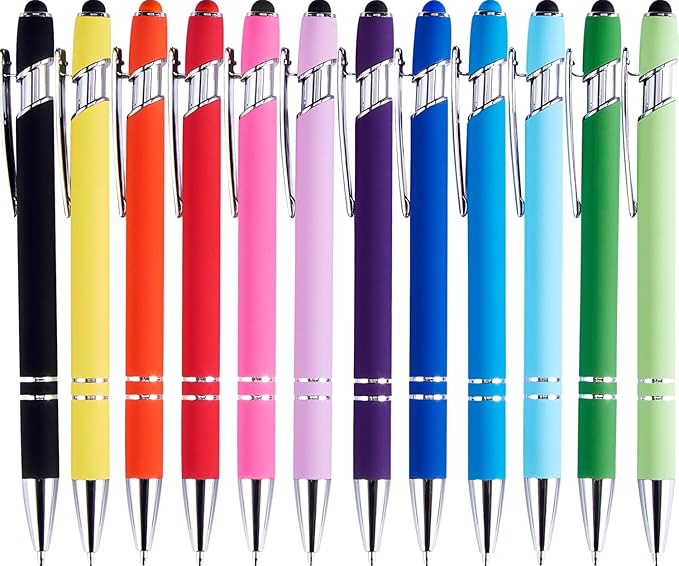 LINFANC 12 Pack Ballpoint Pen by LINFANC